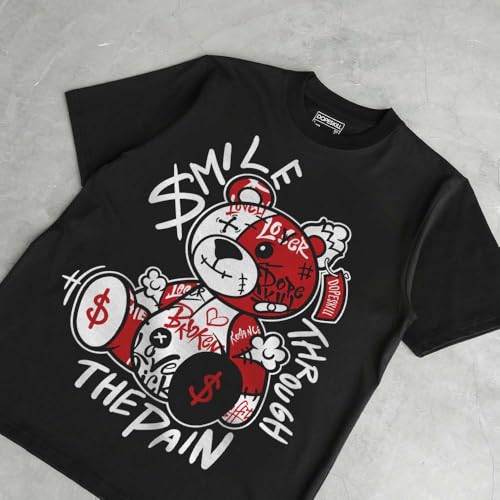 Image of DopeSkill Graphic Tee Streetwear Hip Hop Hypebeast Street Style Unisex T-Shirt Sneaker Colour Matching Shirts Cute Graphic