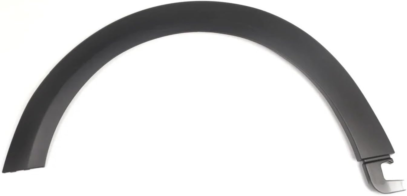 Car Wheel Arch Trim Eyebrow Upper Rubber Cover Tool Auto Compatible with F55 F56 F57 2014-2019 51777403259 51777403260(Front Wheel Left)