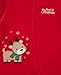 Little Me Clothes for Baby Boys' and Girls' Christmas Reindeer Holiday Footie, 6 Months