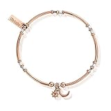 Categories - Inner Spirit Chlobo Rose and Silver Dainty Moon and Sun Bracelet MBMNCR583