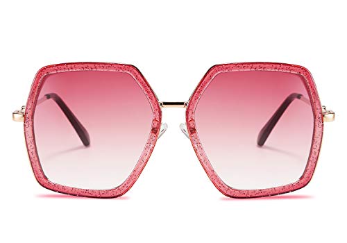 FEISEDY Retro Square Sunglasses Women B2503