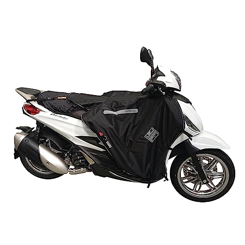 Tucano Urbano coprigambe per Scooter Termoscud® R224 per Piaggio Beverly. Originale termoscudo Scooter Brevetto Anti sventolio S.G.A.S. Triplo Strato HYDROSCUD a Tenuta stagna. Termico Certificato CE