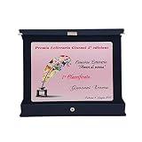 CreaTu Targa Premio - Amici di Penna - Personalizzata, Made in Italy (Ceramica)