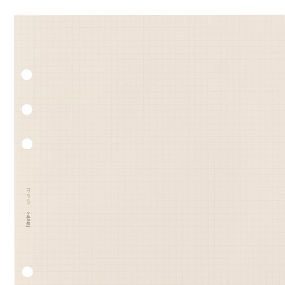 Amazon.co.jp: Bindex(バインデックス) システム手帳 リフィル ＜方眼