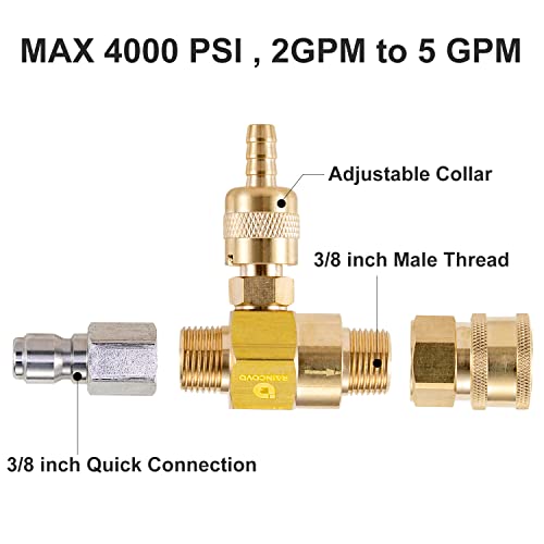 Raincovo Downstream Injector For Pressure Washer thumb #3