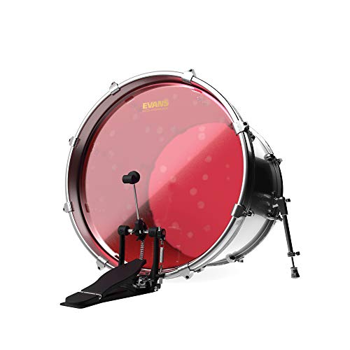 Pele Para Bumbo Hidraulica Vermelha 20'' Evans Bd20Hr