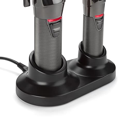 BaBylissPRO Cordless Super Motor Hair Clipper and Trimmer, Professional Mens Grooming Set, Precision Japanese Steel Blades, 6 Guides Cutting Grades 1-6, BAB8705U, Black - Image 7