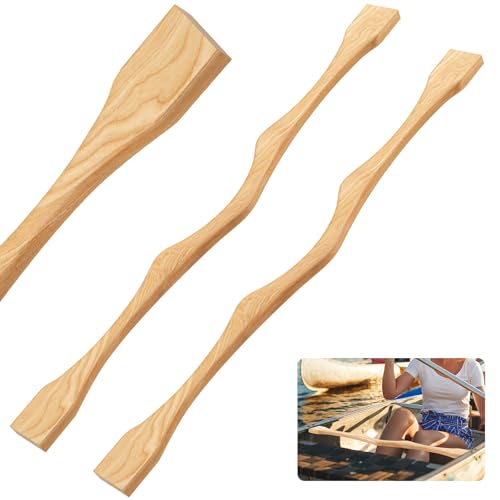 DoubleFill 2 Pcs 36" Canoe Yoke Carring Yoke, Clear Finish