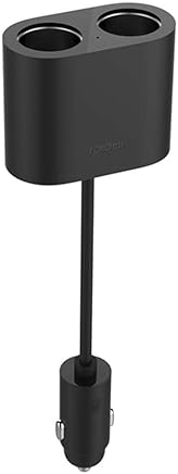 Trendyest Cargador de Coche, Xiaomi ROIDMI Encendedor de Cigarrillos Splitter 1 a 2 Cargador Adaptador Compatible con Adaptador de Cargador de Coche, Reproductor de Cargador de Coche Bluetooth(Negro) Trendyest Cargador de Coche, Xiaomi ROIDMI Encendedor de Cigarrillos Splitter 1 a 2 Cargador Adaptador Compatible con Adaptador de Cargador de Coche, Reproductor de Cargador de Coche Bluetooth(Negro)