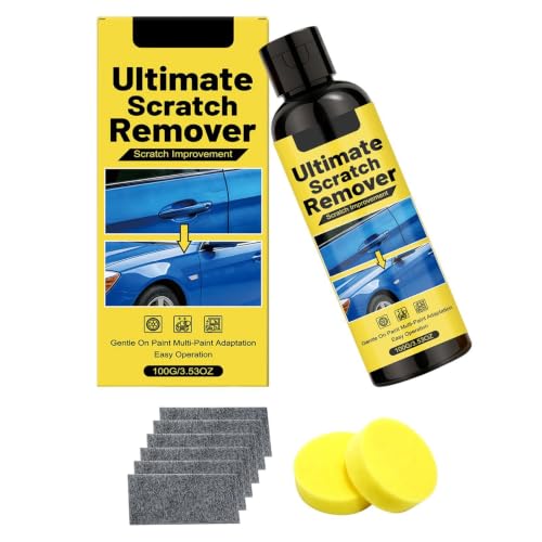 Kit restauración arañazos pintura para vehículos con pasta de detallado exterior de 100ml
