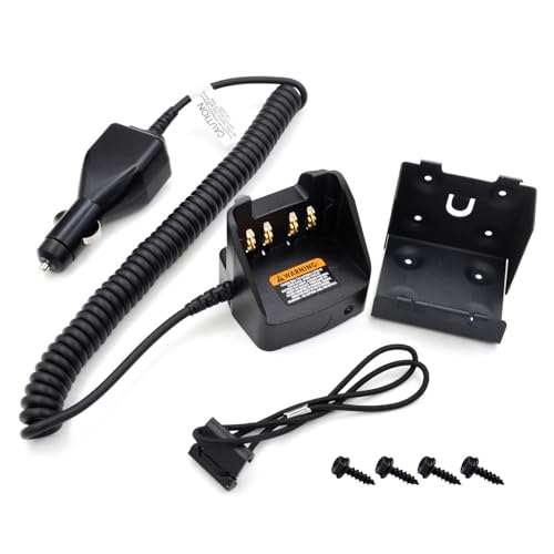 Kymate RLN6433 Travel Charger for Motorola Radio XPR7350e XPR7550e XPR7580e XPR3300e XPR3000e XPR3500e XPR3300 XPR6550 XPR6580 XPR7350 XPR7550 APX4000 APX900 RLN6433A Car Battery Charging Case