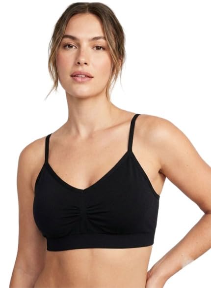 Women's Cotton Blend Non-Padded Stretchable Sports Bra, White-image-44