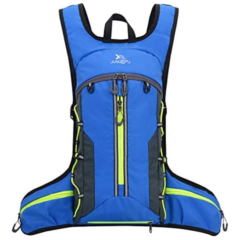 Cycling Backpack Mountain Bike Rucksack for Men Women Travel Outdoor Sports Motorcycle Bicycle Riding Daypack Blue Cover