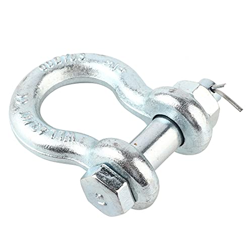 Alloy Steel Anchor Ship Lifting Parts Anchor Shackle Shackle Heavy Duty Bow Type Load Clamp Lifting Machine Parts) (4.75t)