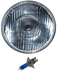 Octane Lighting 5-3/4 Motorcycle Semi Sealed Headlight Headlamp Light Halogen H4 90/100W Bulb