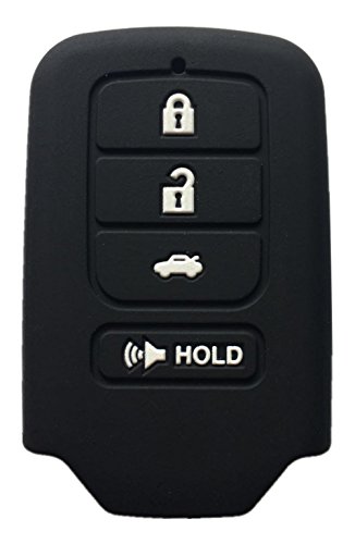 Rpkey Silicone Keyless Entry Remote Control Key Fob Cover Case protector Replacement Fit For 2013 2014 2015 Honda Accord 2014 2015 Honda Civic 2015 2016 Honda CR-V ACJ932HK1210A 72147-T2A-A11