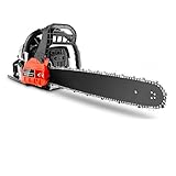20_Inch 62CC Gas Chainsaws COOCHEER , 3.5HP Guide Board Chainsaw Gasoline Powered Handheld Cordless...