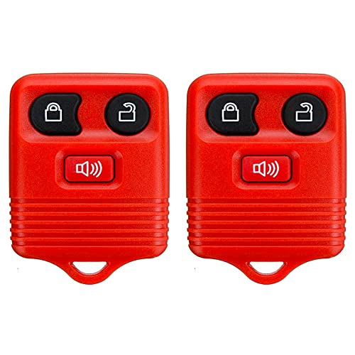 2X New Replacement Keyless Entry Remote Control Key Fob Compatible with & Fits for Ford 2L3T-15K601-AB