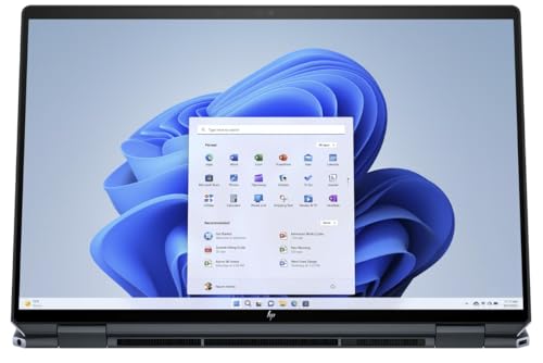 Image of HP Spectre x360 AI Powered 2-in-1 Laptop 16.0 inch Touchscreen OLED 2.8K Display (Intel Ultra 7-155H, 32GB LPDDR5X, 512GB PCIe SSD, Backlit KB, Fingerprint, Win 11 Pro) Bundle w /Hub DKZ