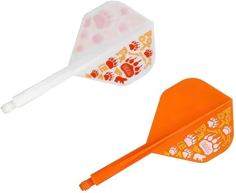 Amazon Trinidad トリニダード Condor Axe コンドルアックス Footprint Bear フットプリント ベア スタンダード ショート オレンジ 宮脇実由選手モデル ダーツ フライト フライト プロテクター 通販