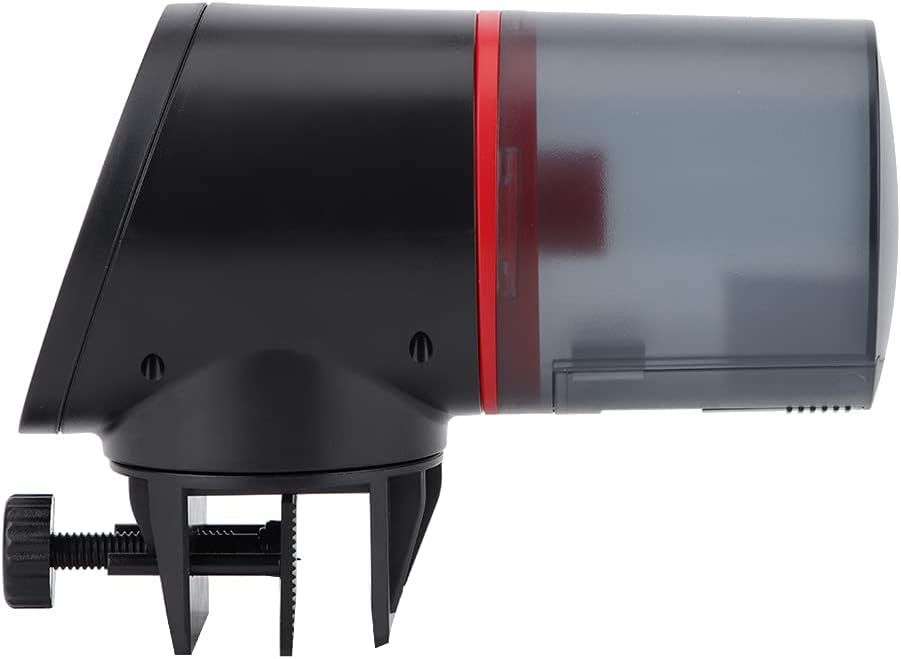 Automatic Fish Feeder with USB Charging and 50g Capacity for Aquarium Tank - Durable ABS Plastic - Smart Timing Function
