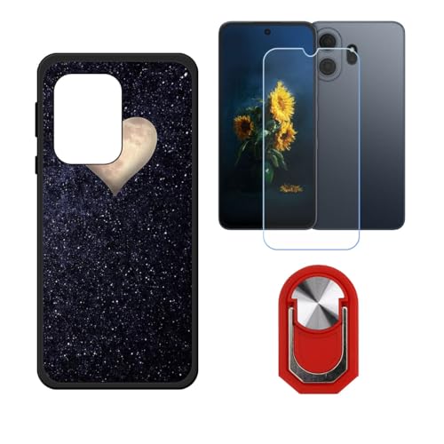 BMPNLSZ �K�p TCL NxtPaper 70 Pro�p+HD�����K���X�ɓK�����ėpTPU�P�[�X�A�V���J�Q���P�[�X�o���p�[�ی�o�b�N�P�[�X-�ɓK����9�d�x�X�N���C�u�h�~�X�N���[���v���e�N�^(6,9") + ���O���\�Ŕėp�I��360�x��]�\�ȃX�e