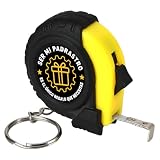 Huaceary Regalo Padrastro Reyes Magos Llavero Regalo Para Padrastro Cumpleaños Útiles Ideas Regalos Para Mi Padrastros Aniversario Boda San Valentín Regalos Originales Hombre Llaveros Cinta Métrica