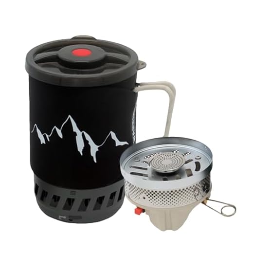 Panela compacta para caminhada | Fogão portátil para mochila | Acessórios de panelas de acampamento, equipamento leve de 100 W para expedições de cozinha ao ar livre, melhore sua experiência de