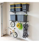 StoreYourBoard Poulie Rangement Échelle Plafond Garage - Système Levage Jusqu'à 68 Kg, Robuste Et Pratique