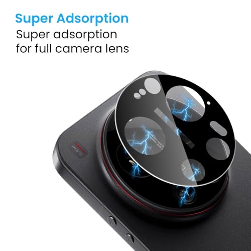 Image of ArmourPro Premium Camera Lens Protection Compatible with Xiaomi 17 Ultra (6.9 Inches) With Edge to Edge Full Camera Coverage | Black, Pack of 1
