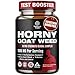 1000 mg Horny Goat Weed Supplement for Drive and Stamina - Pure Epimedium with Tongkat Ali Maca Root Ginseng Saw Palmetto - Boosts Performance for Men and Women 90 Capsules by Natures Craft