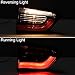 Astra Depot Brake Stop Tail Lamp Rear Running Turn Signal Indicator Set Inner+Outer Driver & Passenger Side Tail Light Assembly Compatible for 2017-2020 Jeep Compass, Set 4 Pack Left&Right