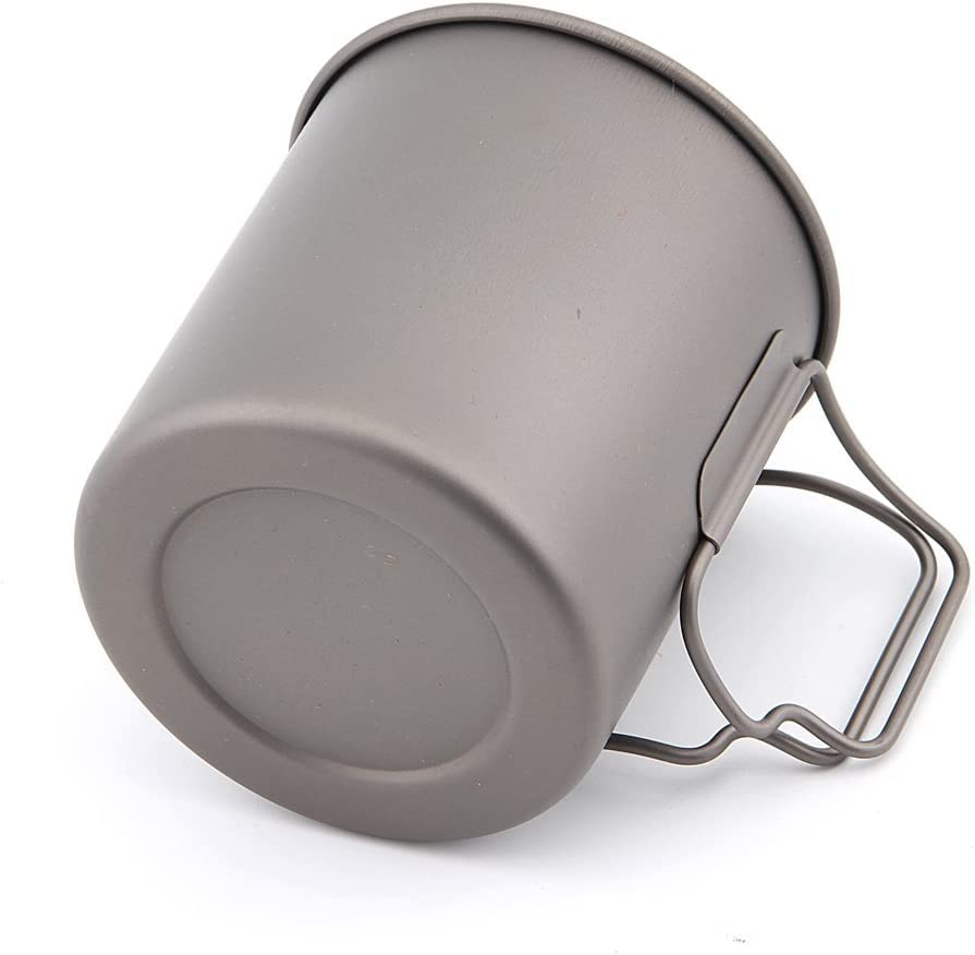 Pot de Camping Ultraléger en Titane 450ml avec Couvercle TOAKS - 6