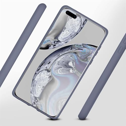 Coque silicone Huawei P40 Pro violet mat ONEFLOW souple double couche