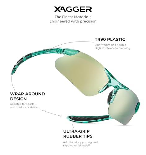 Image of Kids Youth Polarized Sports Sunglasses for Boys Girls Baseball Softball Glasses TR90 Frame