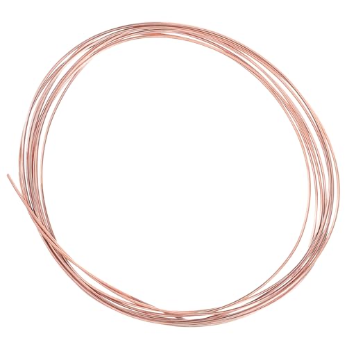 Alambre de cobre rojo flexible que se corta a medida para evitar desperdicios