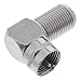 Produktbild InLine F-Winkeladapter, F-Stecker / F-Buchse, Metall