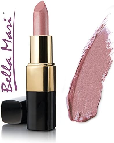 Bella Mari Natural Mineral Lipstick, Tropicana Shimmer; 0.2oz