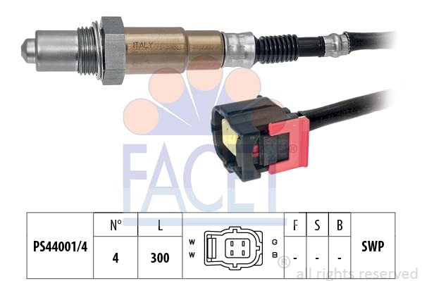 Sonde lambda FACET 300mm pour rouler sereinement en Classe C Break