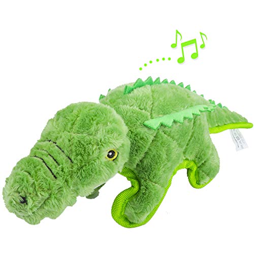 IOKHEIRA Interactive Squeaky Dog Toys, Dog Plush Toys with Cotton Material & Crinkle Paper, Puppy Chew Toys for Small and Medium Dogs