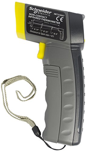 Schneider Electric Thorsman - Infrared Thermometer, Industrial, 20C- 520C, with LCD Display, Temperature Gun, Rapitest, IMT23007