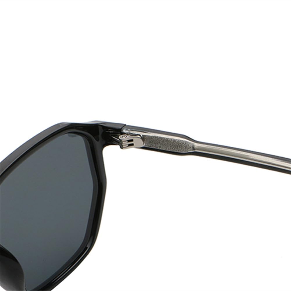 Polygon-Sonnenbrille für Herren, UV400-Acetat-Sonnenbrille für Damen