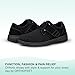 Orthofeet Men's Orthopedic Black Stretchable Bismarck Casual Shoes, Size 10.5 Wide