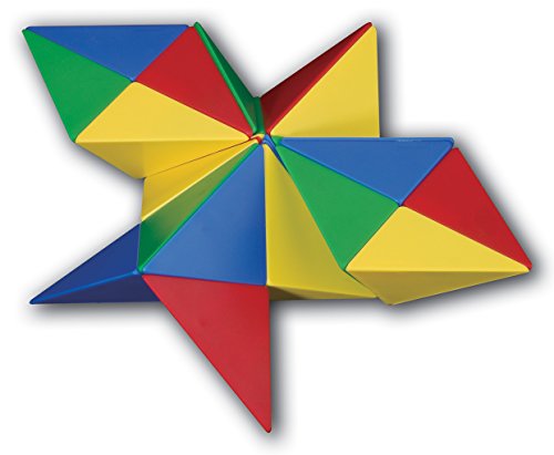 Tri-Mags Magnetic Puzzle Toy, 24 Piece Stem Learning Toy #TOP5