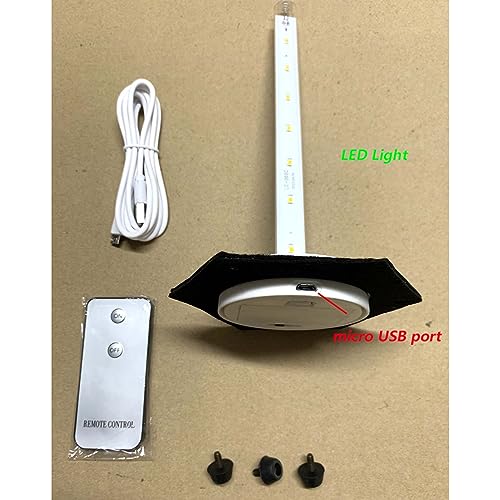 Bieye L10776 Lighthouse Tiffany Style Stained Glass Accent Table Lamp Night Light For Home Decoration (5X5X11, Blue) #TOP7