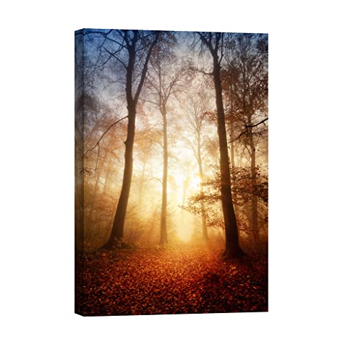 Tableau toile nature DCL262-2 de 80x120 cm luminescent