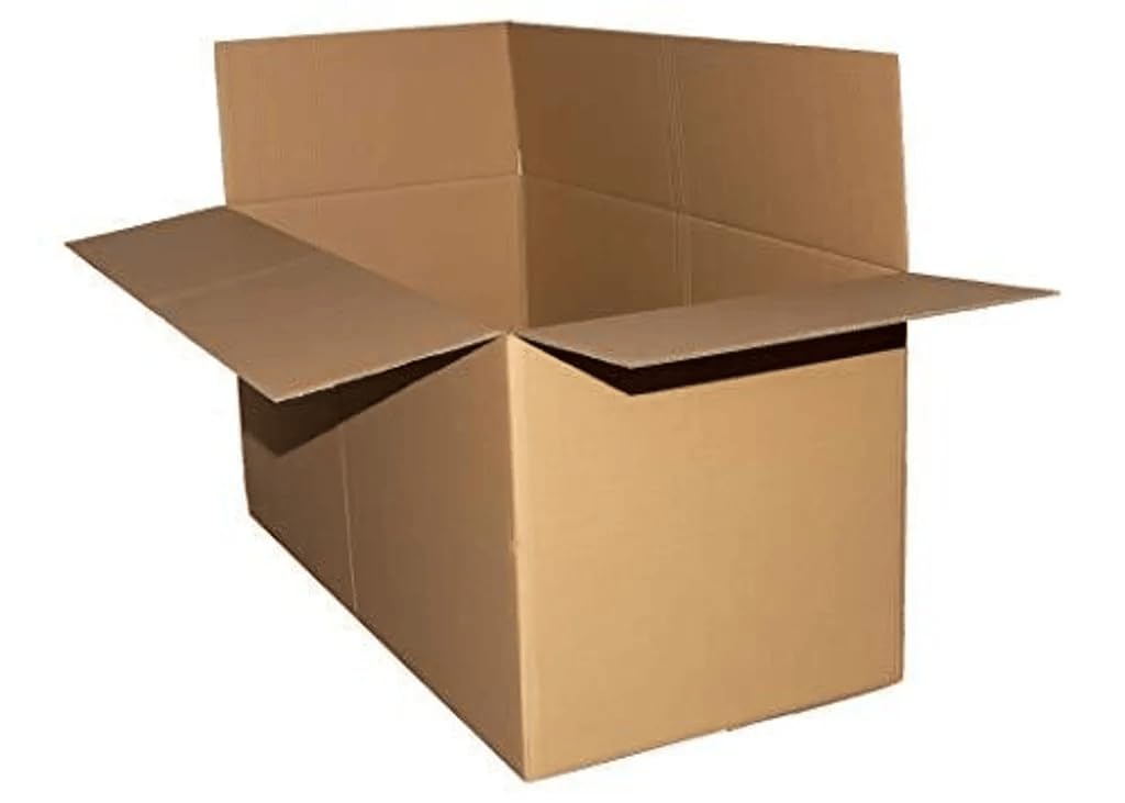 Paket AG DHL Faltkarton 120 x 60 x 60 cm, Einwellig, Ideal für große und sperrige Versandgüter, 1200 x 600 x 600 mm (10 Stück),