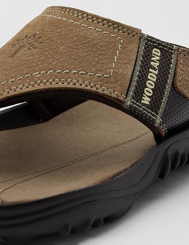 Image of Woodland Men's Leather Slippers