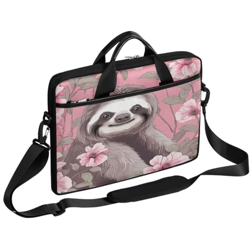Bolso Cute Sloth Flower para Laptop 15 Pulgadas miniatura 1