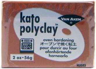 Kato Polyclay Brown 2oz by Kato Polyclay